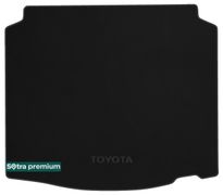 Двошарові килимки Sotra Premium Graphite для Toyota Corolla Cross (mkI)(нижній рівень)(багажник) 2020→ - Фото 1