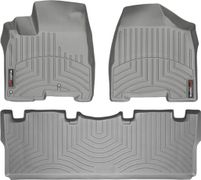 Коврики Weathertech Grey для Toyota Sienna (mkII)(1-2 row)(1 row 2pcs.) 2003-2009 - Фото 1