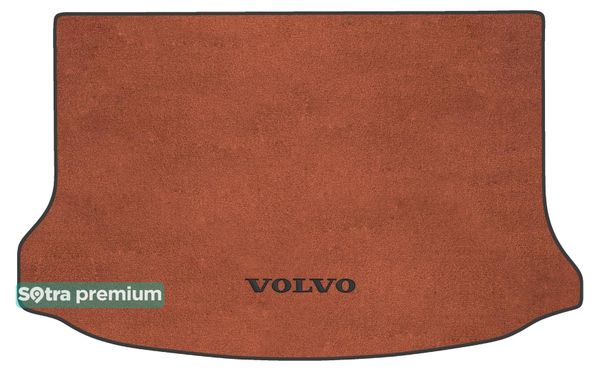 Двошарові килимки Sotra Premium Terracotta для Volvo V40 (mkII)(D2,D3,D4) 2012-2018; (T2,T3,T4) 2012-2019 (нижній рівень)(багажник) - Фото 1