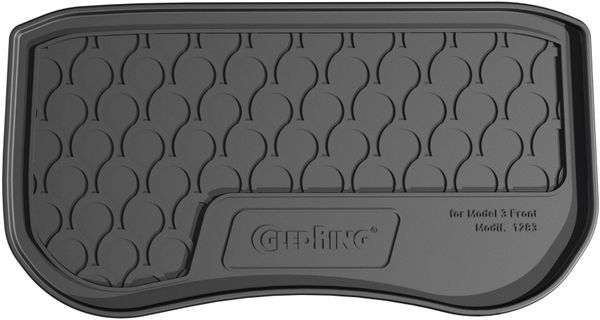 Гумовий килимок у багажник Gledring для Tesla Model 3 (mkI) 12/2020→ (передній багажник) - Фото 1