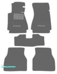Двошарові килимки Sotra Premium Grey для BMW 7-series (E38) 1994-2001