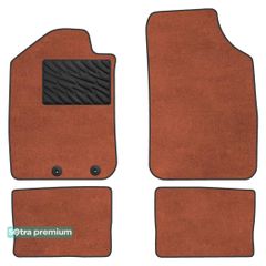Двошарові килимки Sotra Premium Terracotta для Dacia Spring (mkI)(електро) 2021→