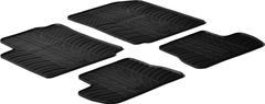Гумові килимки Gledring для Citroen C2 (mkI) 2003-2009