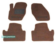 Двошарові килимки Sotra Premium Chocolate для Volvo S60 (mkII) / V60 (mkII) 2010-2018 - Фото 1