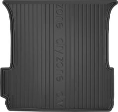 Резиновый коврик в багажник Frogum Dry-Zone для Tesla Model X (mkI)(6 или 7 мест) 10/2016→ (разложенный 3 ряд)(багажник)