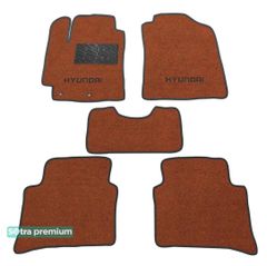 Двошарові килимки Sotra Premium Terracotta для Hyundai Accent (mkV) 2017→