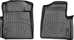 Коврики WeatherTech Black для Ford F-150 (mkXII)(all cabs)(no 4x4 shifter)(no air vents to 2 row)(4 fixing posts)(2 pcs.)(1 row) 2010-2014
