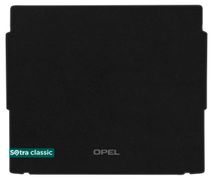 Двошарові килимки Sotra Classic Black для Opel Grandland (mkI)(верхній рівень)(багажник) 2017→ - Фото 1