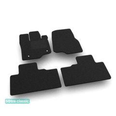 Двошарові килимки Sotra Classic Black для Ford F-150 (mkXII)(SuperCab) 2015-2020
