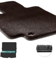 Двошарові килимки Sotra Magnum Black для Volvo XC90 (mkII)(багажник) 2015-2022