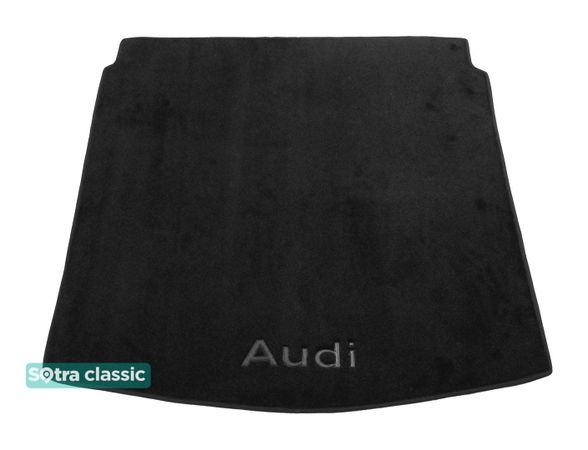 Двухслойные коврики Sotra Classic Black для Audi A4/S4/RS4 (mkIV)(B8)(седан)(багажник) 2008-2016 - Фото 1