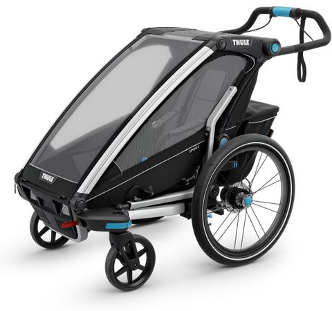 Дитяча коляска Thule Chariot Sport 1 (Black) - Фото 3