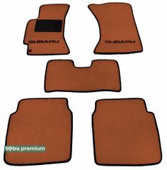 Двошарові килимки Sotra Premium Terracotta для Subaru Legacy (mkII-mkIII) / Outback (mkI-mkII) 1994-2003