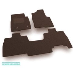 Двошарові килимки Sotra Premium Chocolate для Ford F-150 (mkXI)(SuperCab) 2009-2014