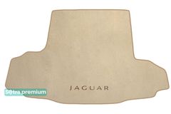 Двухслойные коврики Sotra Premium Beige для Jaguar XF (mkI)(седан)(багажник) 2008-2015