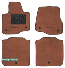 Двошарові килимки Sotra Premium Terracotta для Lincoln Navigator (mkIV)(1-2 ряд) 2018→
