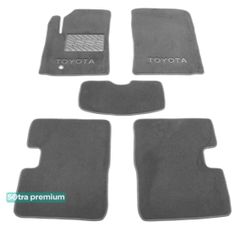 Двухслойные коврики Sotra Premium Grey для Toyota Ist (mkI) / xA (mkI) 2002-2007