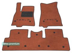 Двошарові килимки Sotra Premium Terracotta для Tesla Model 3 (mkI) 2017→