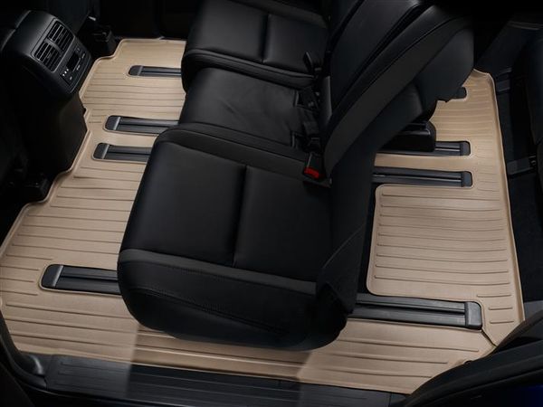 Коврики Weathertech Beige для Mazda CX-9 (mkI)(1-2-3 row) 2007-2015 - Фото 3