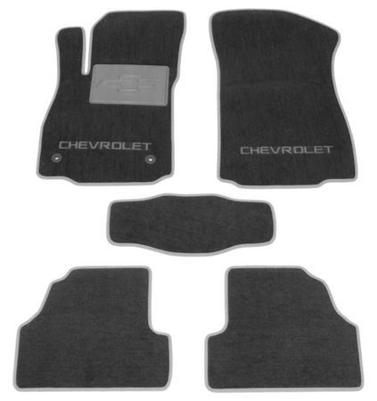 Двошарові килимки Sotra Custom Classic Grey для Chevrolet Tracker / Trax (mkI) 2013-2022 - Фото 1