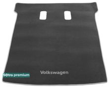 Двошарові килимки Sotra Premium Grey для Volkswagen Caravelle (T5;T6)(L2)(Long)(багажник) 2003→ - Фото 1