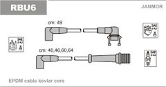 Дроти запалювання Janmor RBU6 для Renault 21 2.0 (J7R 746 / J7R 747 / J7R 751 / J7R 740) / 2.0 Turbo