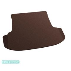 Двошарові килимки Sotra Premium Chocolate для Skoda Octavia (mkI)(A4)(ліфтбек)(багажник) 1997-2010