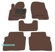 Двошарові килимки Sotra Premium Chocolate для Mazda CX-5 (mkII) 2017→ - Фото 1