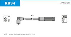 Дроти запалювання Janmor RB34 для Dacia Logan 1.4 (K7J 710) / 1.6 (K7M 710 / K7M 718) - Фото 1