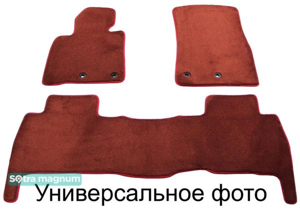Двошарові килимки Sotra Magnum Red для Hyundai Sonata (mkIV) 1998-2004 - Фото 2
