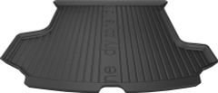 Гумовий килимок у багажник Frogum Dry-Zone для Skoda Kodiaq (mkI)(7 місць) 2016→ (з бічними нішами)(складений 3й ряд)(багажник) - Фото 2