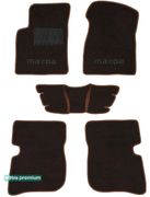 Двошарові килимки Sotra Premium Chocolate для Mazda MX-3 (mkI) 1991-1998 - Фото 1