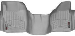 Коврики Weathertech Grey для Ford Super Duty (extended & double cab)(mkII)(no 4x4 shifter)(1 pc.)(1 row) 2008-2010 automatic