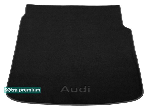 Двошарові килимки Sotra Premium Graphite для Audi A7/S7/RS7 (mkI)(багажник) 2010-2018 - Фото 1