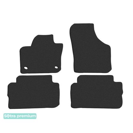 Двошарові килимки Sotra Premium Graphite для Seat Alhambra (mkII) 2010-2020 - Фото 1