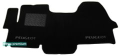 Двухслойные коврики Sotra Premium Black для Peugeot Boxer (mkII)(1 ряд) 2006→