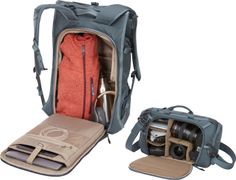 Рюкзак Thule Covert DSLR Rolltop Backpack 32L (Dark Slate) - Фото 8
