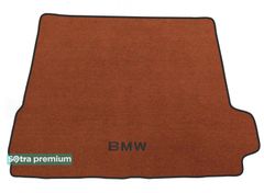 Двухслойные коврики Sotra Premium Terracotta для BMW X5 (E70)(багажник) 2008-2013 