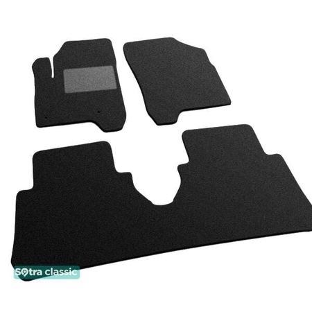 Двошарові килимки Sotra Classic Black для Citroen C3 Picasso (mkI) 2008-2017 - Фото 1