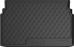 Гумовий килимок у багажник Gledring для Citroen C3 Aircross (mkI) 2017→ (верхній)(багажник) - Фото 1