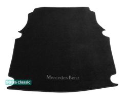 Двухслойные коврики Sotra Classic Black для Mercedes-Benz CLS-Class (C218)(багажник) 2011-2017