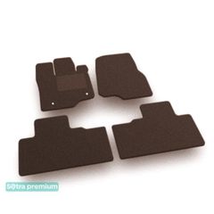 Двошарові килимки Sotra Premium Chocolate для Ford F-150 (mkXII)(SuperCab) 2015-2020