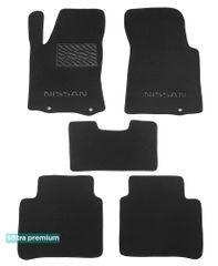 Двухслойные коврики Sotra Premium Black для Nissan Maxima (mkVIII)(A36) 2015-2023