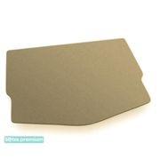 Двошарові килимки Sotra Premium Beige для Nissan Note (mkII)(E12)(багажник) 2012-2020 - Фото 1