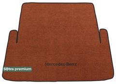 Двухслойные коврики Sotra Premium Terracotta для Mercedes-Benz S-Class (W221)(багажник) 2006-2013 - Фото 1