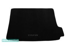 Двошарові килимки Sotra Premium Graphite для BMW X4 (G02; F98)(з сіткою зліва)(багажник) 2018→