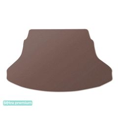 Двошарові килимки Sotra Premium Chocolate для Kia Rio (mkIV)(седан)(багажник) 2017→