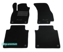 Двошарові килимки Sotra Premium Black для Audi A8/S8 (mkIV)(D5)(long) 2017→