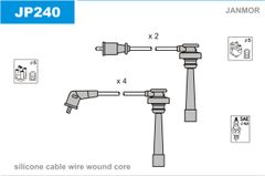 Дроти запалювання Janmor JP240 для Mitsubishi Pajero 3.0 / 3.5