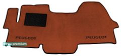 Двошарові килимки Sotra Premium Terracotta для Peugeot Boxer (mkII)(1 ряд) 2006→